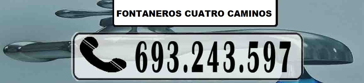 Fontaneros Cuatro Caminos Madrid Urgentes