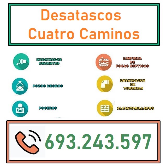 Desatascos Cuatro Caminos